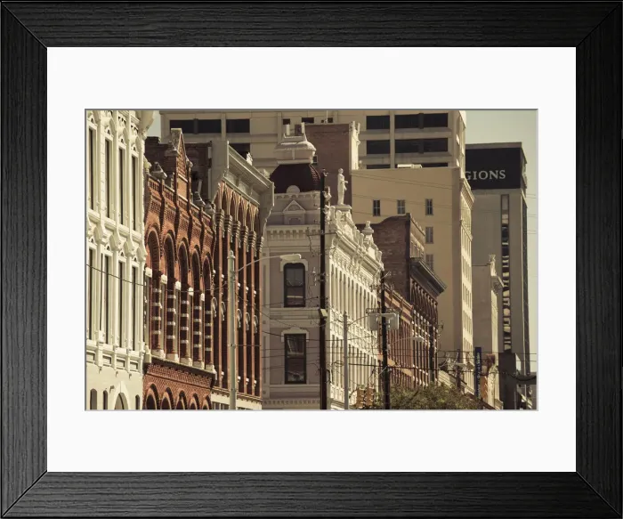 Framed Print : USA, Alabama, Montgomery, Commerce Street Framed Print : USA, Alabama, Montgomery, Commerce Street
