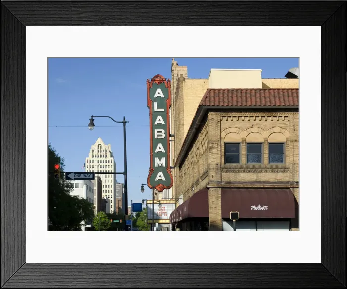 Framed Print : USA, Alabama, Birmingham, USA, Alabama Theatre Framed Print : USA, Alabama, Birmingham, USA, Alabama Theatre