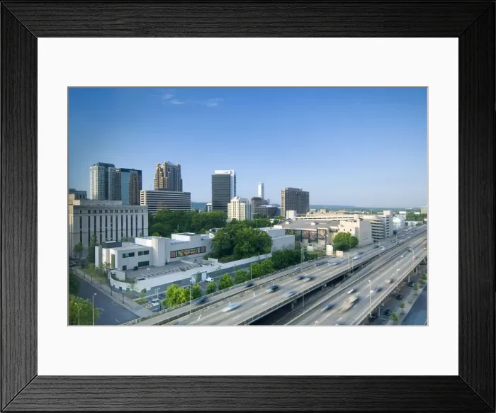 Framed Print : USA, Alabama, Birmingham, Highway 65, Early Morning Framed Print : USA, Alabama, Birmingham, Highway 65, Early Morning
