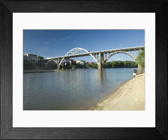 Framed Print : USA, Alabama, Selma, Edmund Pettus Bridge, American Civil Rights Movement Landmark Framed Print : USA, Alabama, Selma, Edmund Pettus Bridge, American Civil Rights Movement Landmark