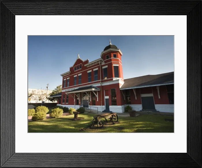 Framed Print : USA, Alabama, Selma, Old Depot Museum Framed Print : USA, Alabama, Selma, Old Depot Museum
