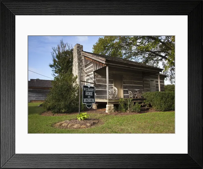 Framed Print : USA, Alabama, Muscle Shoals Area, Florence, W. C. Handy Birthplace and Museum Framed Print : USA, Alabama, Muscle Shoals Area, Florence, W. C. Handy Birthplace and Museum
