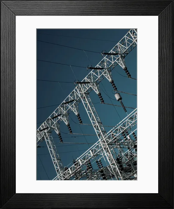 Framed Print : USA, Alabama, Muscle Shoals Area, Florence, Wilson Lock and Dam, Electrical Power Lines Framed Print : USA, Alabama, Muscle Shoals Area, Florence, Wilson Lock and Dam, Electrical Power Lines