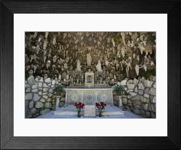 Framed Print : USA, Alabama, Cullman, Ave Maria Grotto, miniature international religious sites Framed Print : USA, Alabama, Cullman, Ave Maria Grotto, miniature international religious sites