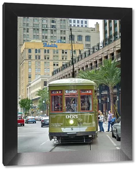 Louisiana, New Orleans, Canal Street, Saint Charles Streetcar, Oldest Continuously