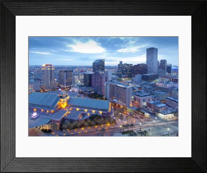 Framed Print : Louisiana, New Orleans, Harrahs Casino, Skyline Framed Print : Louisiana, New Orleans, Harrahs Casino, Skyline
