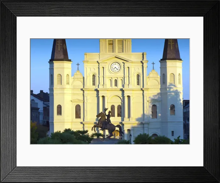 Framed Print : Louisiana, New Orleans, French Quarter, Jackson Square, Saint Louis Cathedral, Andrew Framed Print : Louisiana, New Orleans, French Quarter, Jackson Square, Saint Louis Cathedral, Andrew