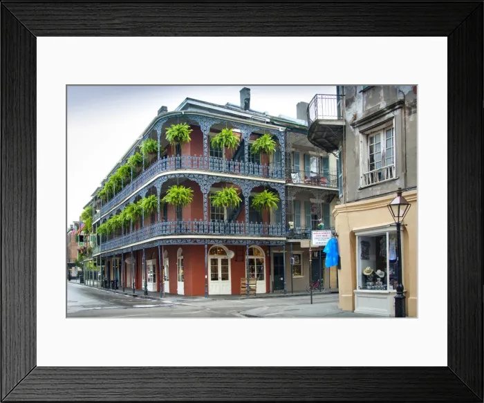 Framed Print : Louisiana, New Orleans, French Quarter, Royal Street Framed Print : Louisiana, New Orleans, French Quarter, Royal Street