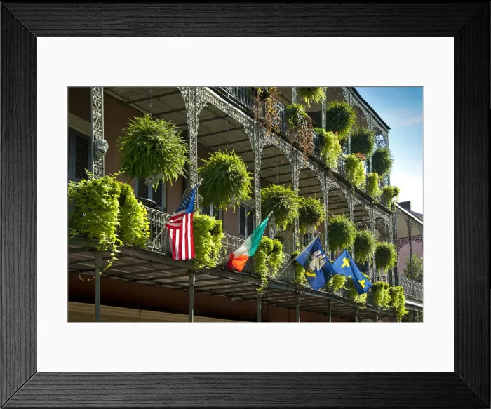 Framed Print : Louisiana, New Orleans, Royal Street, French Quarter Framed Print : Louisiana, New Orleans, Royal Street, French Quarter