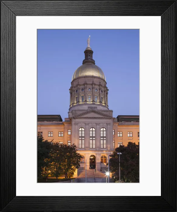 Framed Print : USA, Georgia, Atlanta, Georgia State Capitol Building, state house Framed Print : USA, Georgia, Atlanta, Georgia State Capitol Building, state house