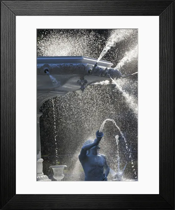 Framed Print : USA, Georgia, Savannah, fountain in Forsyth Park Framed Print : USA, Georgia, Savannah, fountain in Forsyth Park