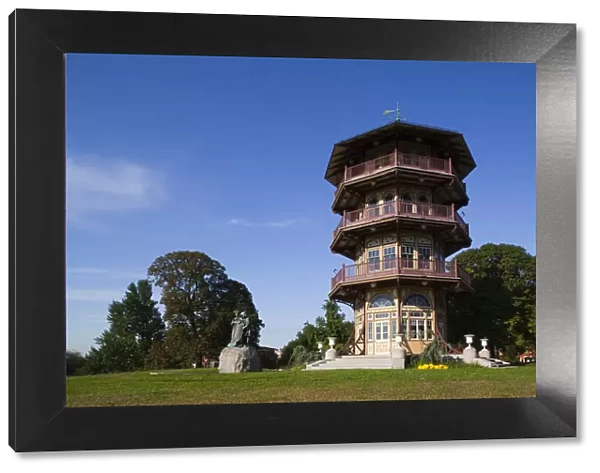 USA, Maryland, Baltimore, Patterson Park, Star Spangled Banner Tower-Pagoda