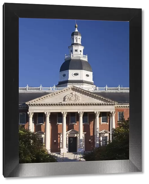 USA, Maryland, Annapolis, Maryland State Capitol