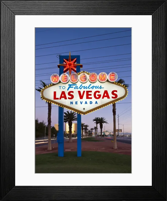 Framed Print : USA, Nevada, Las Vegas, Welcome to Fabulous Las Vegas Sign Framed Print : USA, Nevada, Las Vegas, Welcome to Fabulous Las Vegas Sign