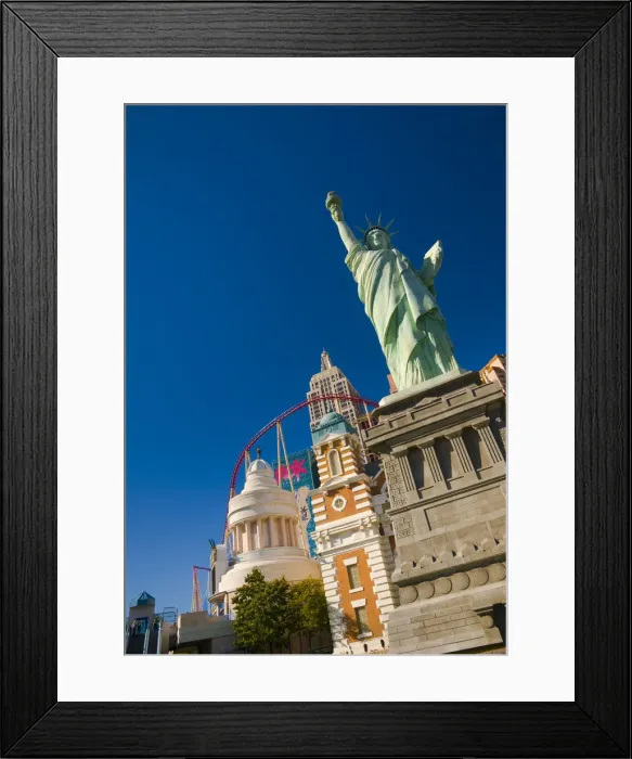 Framed Print : USA, Nevada, Las Vegas, New York New York Hotel and Casino Framed Print : USA, Nevada, Las Vegas, New York New York Hotel and Casino