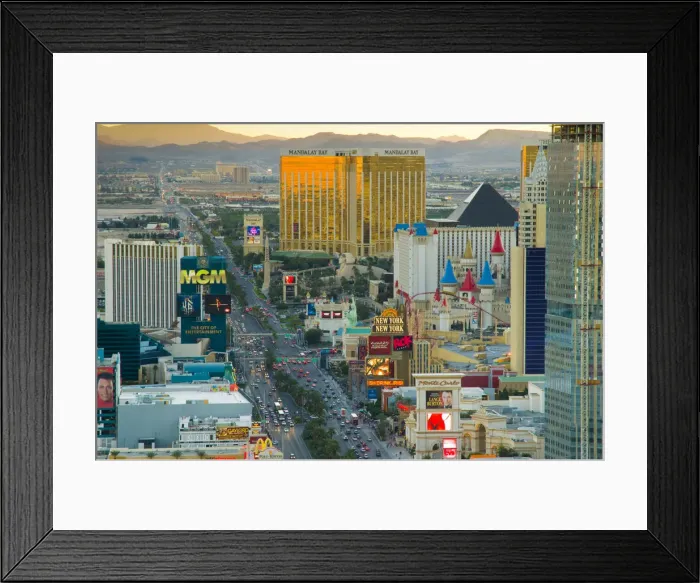 Framed Print : USA, Nevada, Las Vegas, The Strip Framed Print : USA, Nevada, Las Vegas, The Strip