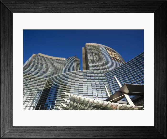 Framed Print : USA, Nevada, Las Vegas, CityCenter, Aria Hotel Framed Print : USA, Nevada, Las Vegas, CityCenter, Aria Hotel