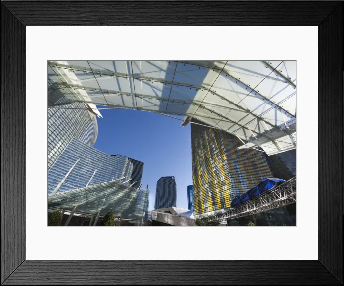 Framed Print : USA, Nevada, Las Vegas, CityCenter Framed Print : USA, Nevada, Las Vegas, CityCenter