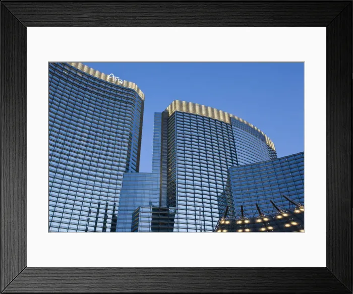 Framed Print : USA, Nevada, Las Vegas, The Strip, CityCenter, Aria Hotel Framed Print : USA, Nevada, Las Vegas, The Strip, CityCenter, Aria Hotel