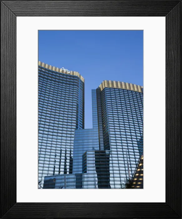 Framed Print : USA, Nevada, Las Vegas, The Strip, CityCenter, Aria Hotel Framed Print : USA, Nevada, Las Vegas, The Strip, CityCenter, Aria Hotel