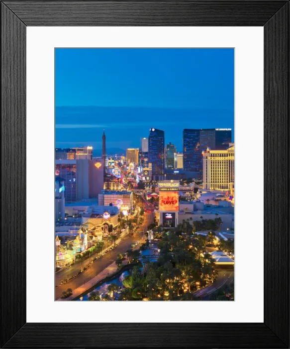 Framed Print : USA, Nevada, Las Vegas, The Strip Framed Print : USA, Nevada, Las Vegas, The Strip