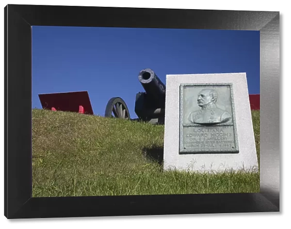 USA, Mississippi, Vicksburg, Riverfront Park, US Civil War battle monument