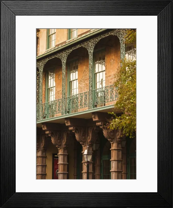 Framed Print : USA, South Carolina, Charleston, Old Town historic house detail Framed Print : USA, South Carolina, Charleston, Old Town historic house detail