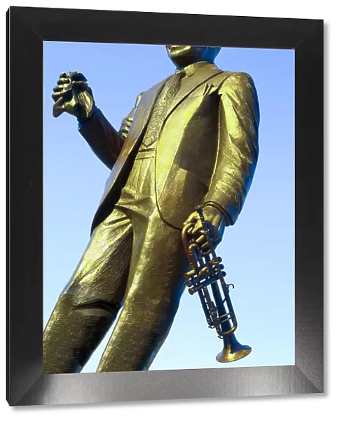 Louisiana, New Orleans, Louis Armstrong Park, Statue Of Louis Armstrong, The Father