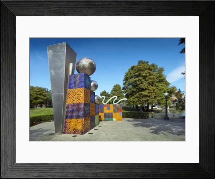 Framed Print : Louisiana, New Orleans, Louis Armstrong Park, Treme District Framed Print : Louisiana, New Orleans, Louis Armstrong Park, Treme District