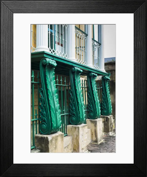 Framed Print : USA, Georgia, Savannah, building detail, Oglethorpe Square Framed Print : USA, Georgia, Savannah, building detail, Oglethorpe Square