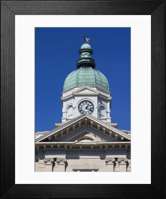 Framed Print : USA, Georgia, Athens, town hall Framed Print : USA, Georgia, Athens, town hall