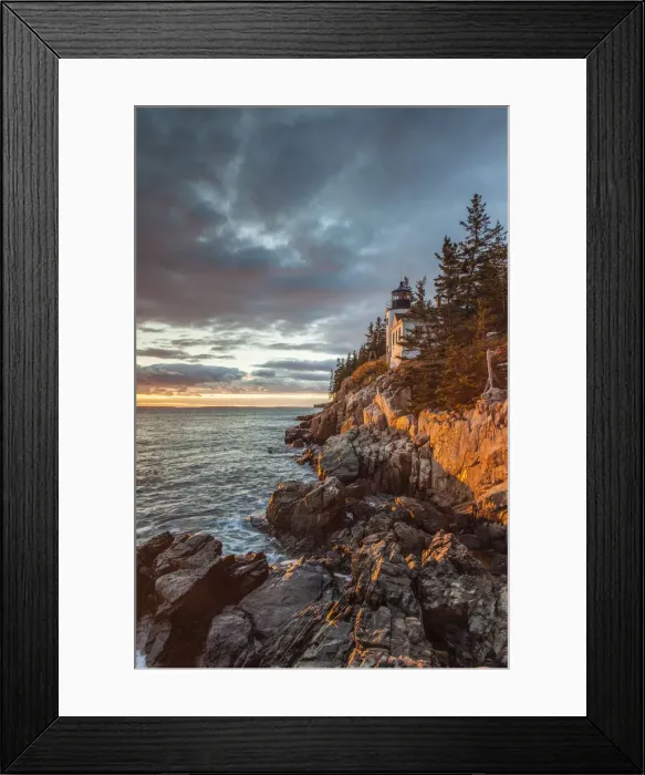 Framed Print : USA, Maine, Mt. Desert Island, Acadia National Park, Bass Harbor, Bass Harbor Head Framed Print : USA, Maine, Mt. Desert Island, Acadia National Park, Bass Harbor, Bass Harbor Head
