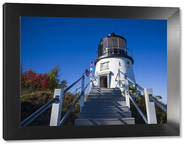USA, Maine, Owls Head, Owls Head Lighthouse