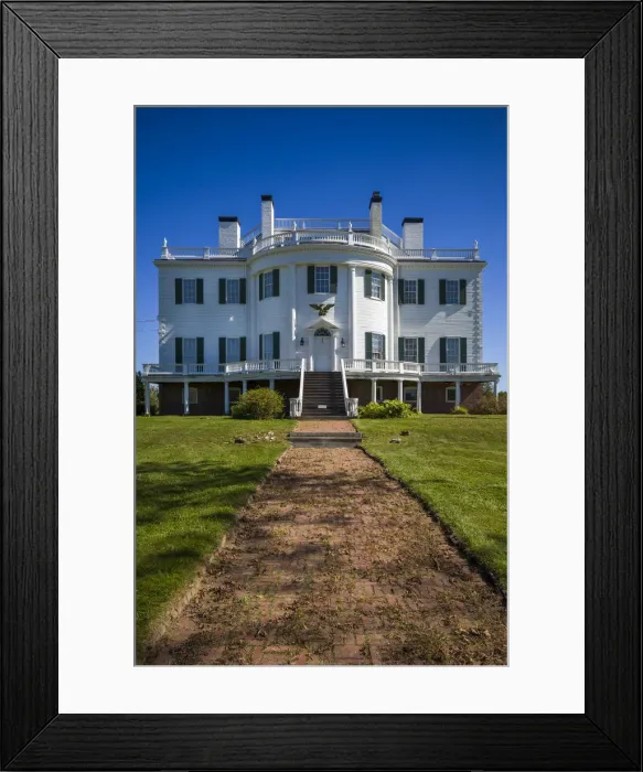Framed Print : USA, Maine, Thomaston, Montpelier, former home of General Henry Knox, miitary hero Framed Print : USA, Maine, Thomaston, Montpelier, former home of General Henry Knox, miitary hero