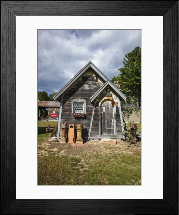 Framed Print : USA, Maine, Wells, antique cottages Framed Print : USA, Maine, Wells, antique cottages