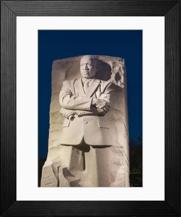 Framed Print : USA, Washington DC, Martin Luther King Memorial, dawn Framed Print : USA, Washington DC, Martin Luther King Memorial, dawn