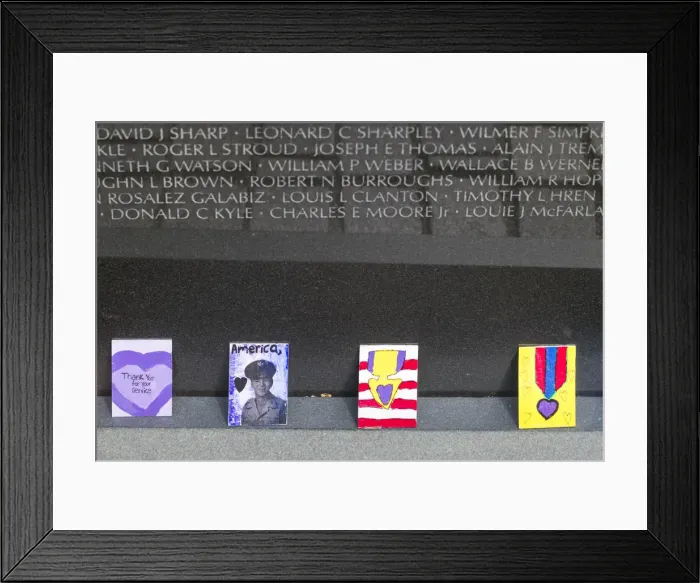 Framed Print : USA, District of Columbia, Washington, National Mall, Vietnam War Memorial Framed Print : USA, District of Columbia, Washington, National Mall, Vietnam War Memorial