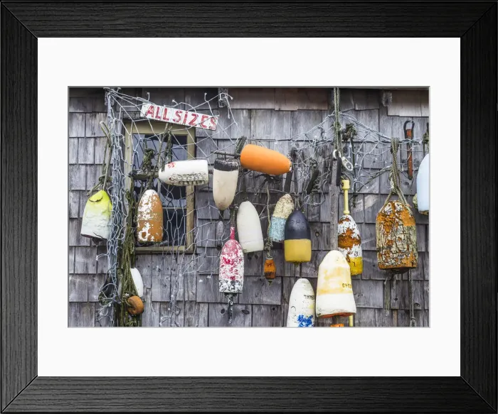 Framed Print : USA, Maine, Cape Neddick, lobster shack Framed Print : USA, Maine, Cape Neddick, lobster shack