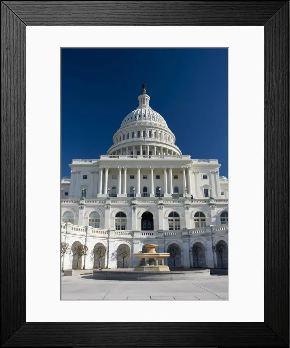 Framed Print : The Capitol, Washington DC, USA Framed Print : The Capitol, Washington DC, USA