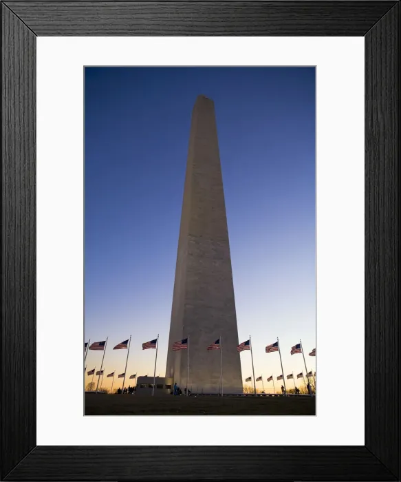 Framed Print : Washington Monument, Washington DC, USA Framed Print : Washington Monument, Washington DC, USA