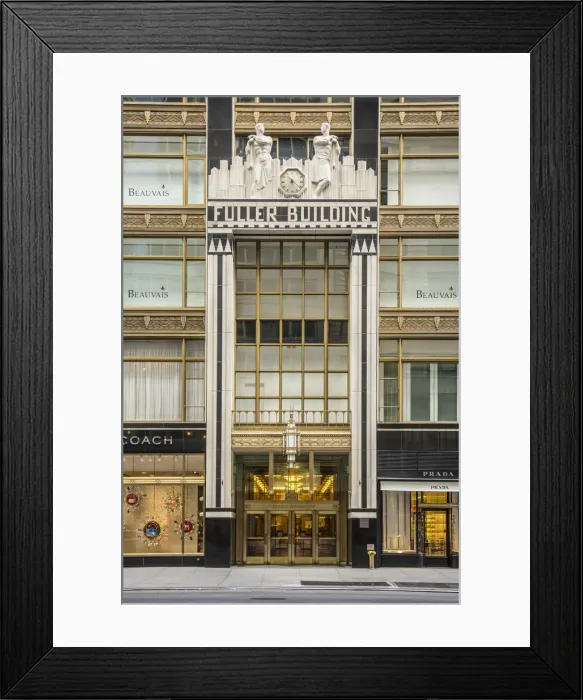 Framed Print : Fuller Building, Madison Avenue / 57th Street, Manhattan, New York City, New York, USA Framed Print : Fuller Building, Madison Avenue / 57th Street, Manhattan, New York City, New York, USA