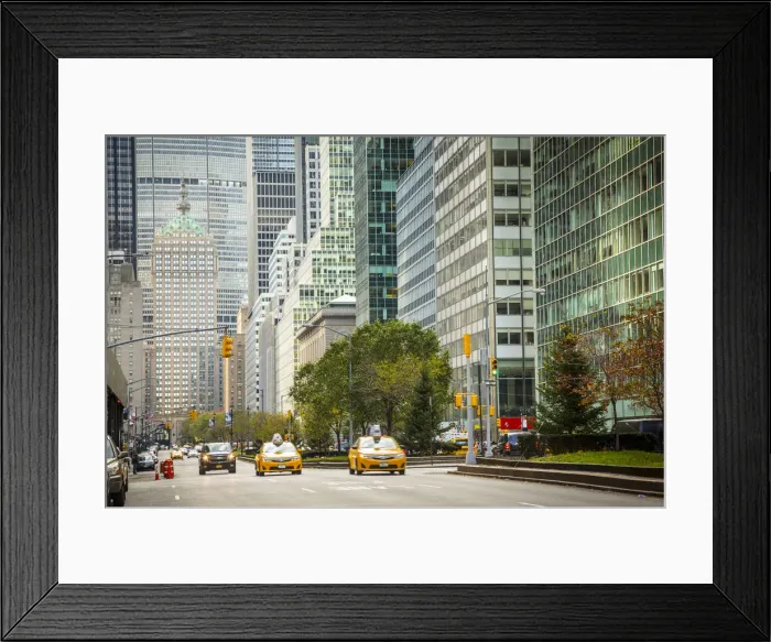 Framed Print : Park Avenue, Manhattan, New York City, New York, USA Framed Print : Park Avenue, Manhattan, New York City, New York, USA