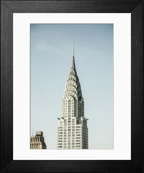 Framed Print : Chrysler Building, Manhattan, New York City, New York, USA Framed Print : Chrysler Building, Manhattan, New York City, New York, USA
