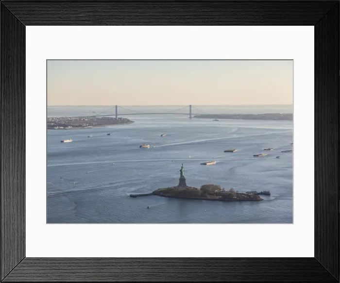 Framed Print : Statue of Liberty, Manhattan, New York City, New York, USA