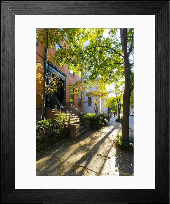 Framed Print : USA, New York, Brooklyn, Brooklyn Heights Framed Print : USA, New York, Brooklyn, Brooklyn Heights