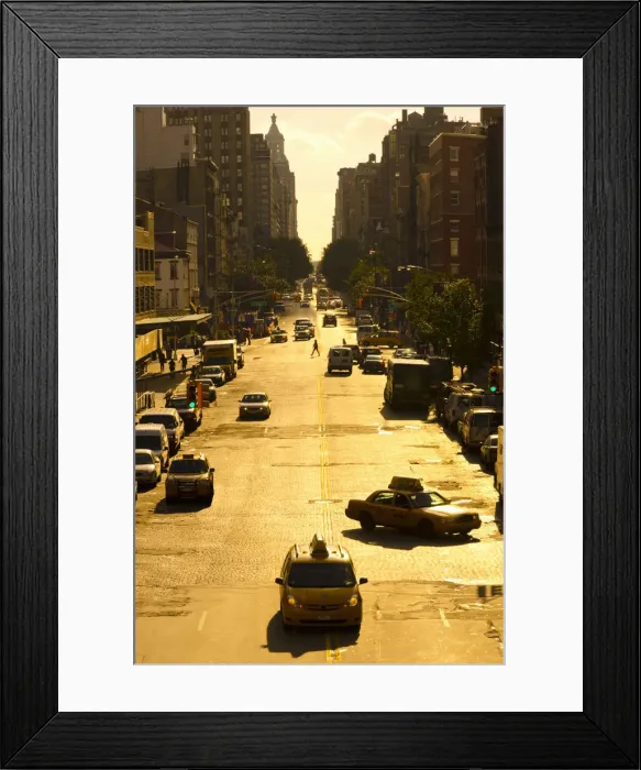 Framed Print : USA, New York, Manhattan, Midtown, Chelsea, West 14th Street Framed Print : USA, New York, Manhattan, Midtown, Chelsea, West 14th Street