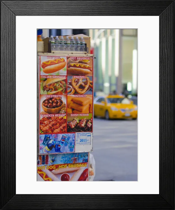Framed Print : USA, New York, Manhattan, Midtown, 6th Avenue