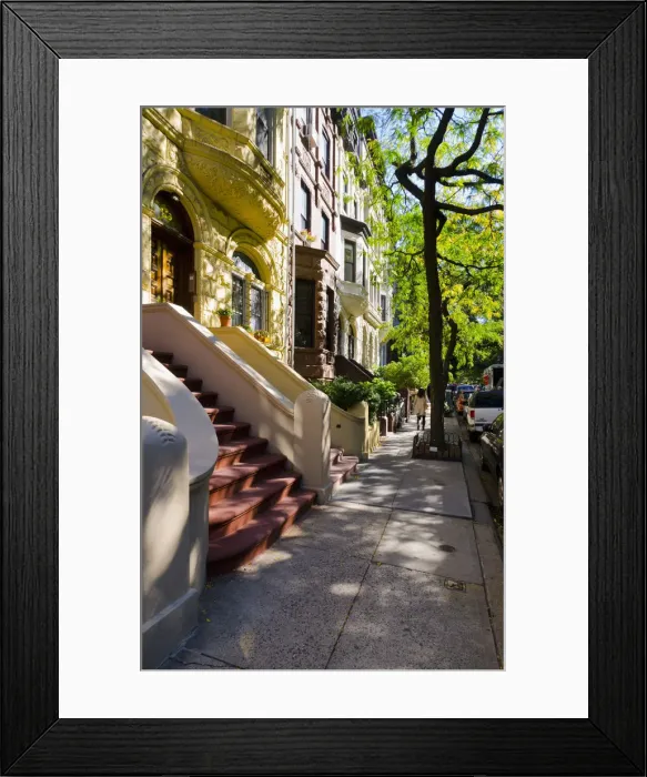 Framed Print : USA, New York, Manhattan, Upper West Side Framed Print : USA, New York, Manhattan, Upper West Side