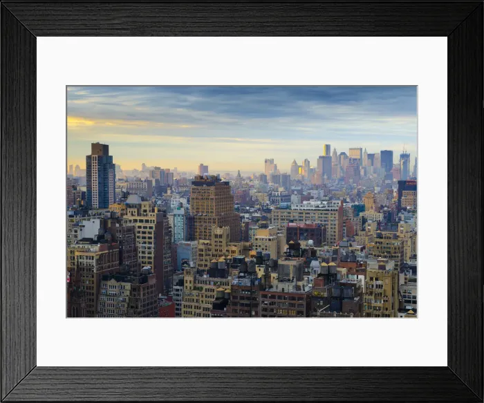 Framed Print : USA, New York, Manhattan, looking over lower Midtown towards Downtown Framed Print : USA, New York, Manhattan, looking over lower Midtown towards Downtown