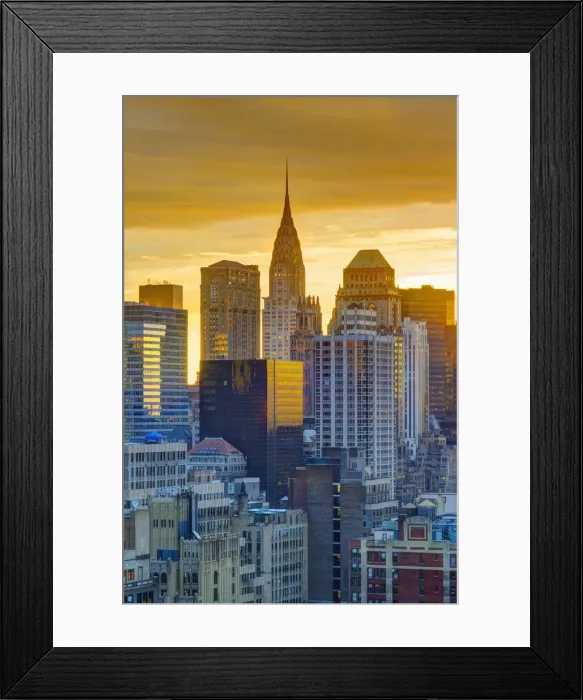 Framed Print : USA, New York, Manhattan, Midtown, Chrysler Building Framed Print : USA, New York, Manhattan, Midtown, Chrysler Building